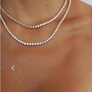 Lili Claspe Mini Reese Tennis Necklace